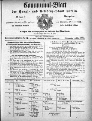 1872,12: No. 12, 24. März 1872