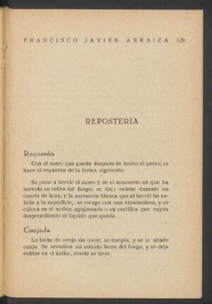 Repostería