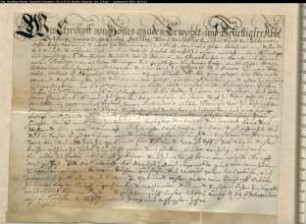 Corveyscher Lehnbrief für das Kloster Nazareth mit Gütern vor Störmede und Eringkhausen.