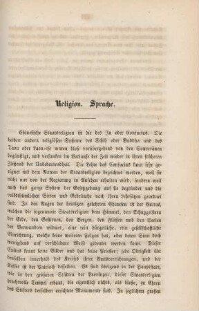 Religion. Sprache