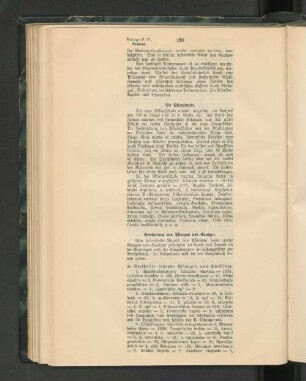 Vertheilung von Pflanzen und Saatgut.
