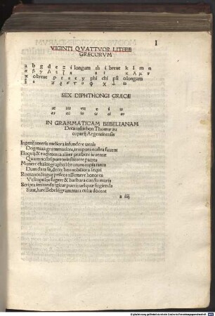 Commentaria epistolarum conficiendarum Henrici Bebelij Iustingensis poetae laureati, poeticam & oratoriam publice profitentis in studio Tubingensi : Contra epistolandi modos Pontij & Aliorum. Contra epistolas Caroli ...