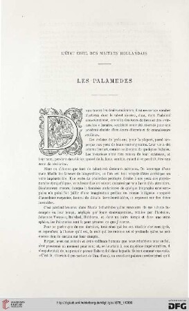2. Pér. 17.1878: Les Palamedes : l'état civil des maîtres hollandais