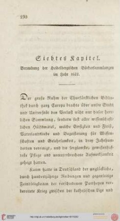 7. Beraubung der Heidelberger Büchersammlungen im Jahr 1622