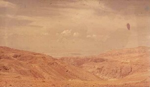 Blick v. Turm Tafile [Et-tafile] [zum] T. Meer [Totes Meer]