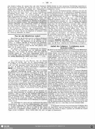 Aufruf der Leipziger Vereinigung gegen Konsumvereine