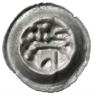 Fundmünze, Hohlpfennig, 1296 - 1412