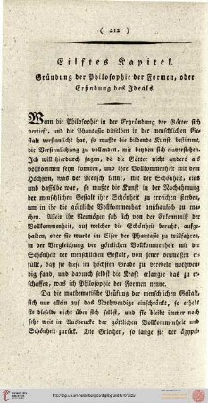 Eilftes Kapitel