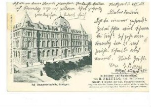 Königliche Baugewerkschule in Stuttgart