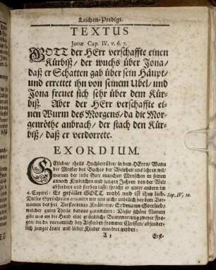 [Christliche Leichen-Predigt.]