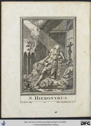 Abbildung des Hieronymus.