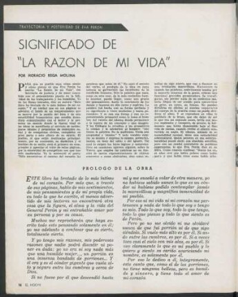 Significado de "la razón de mi vida"
