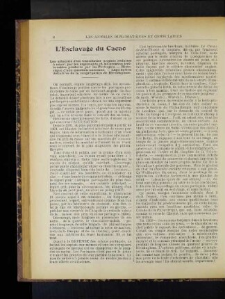 L'Esclavage du Cacao