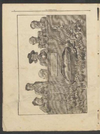 [Jardín de la República - Presidencia 1892] - [Caricatura]