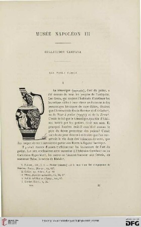 13: Musée Napoléon III, collection Campana, [4], Les vases peints