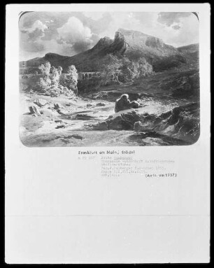 Spanische Landschaft (Sturm bei herannahendem Gewitter)