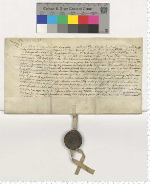 Präsentation an Propst Schomaker für eine Commende am Altar des Namens Jesu zu St. Johannis [lat].