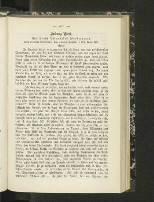 Ludwig Tieck.