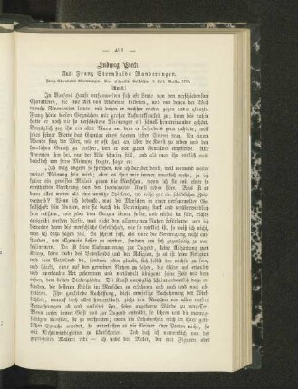 Ludwig Tieck.