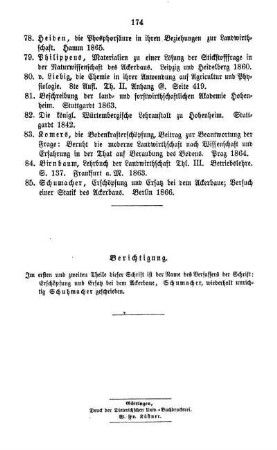 Berichtigung.