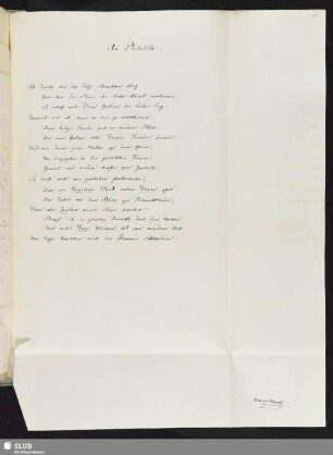 Bl. 187-188. Hensel, Wilhelm