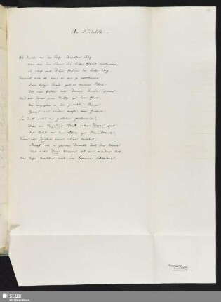 Bl. 187-188. Hensel, Wilhelm