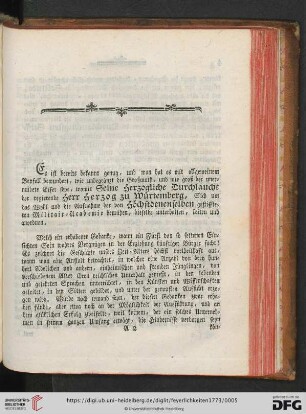 [Seine herzogliche Durchlaucht]