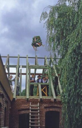 Glinder Mühle: Richtfest