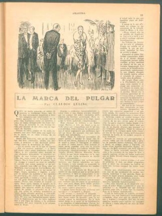 La marca del pulgar
