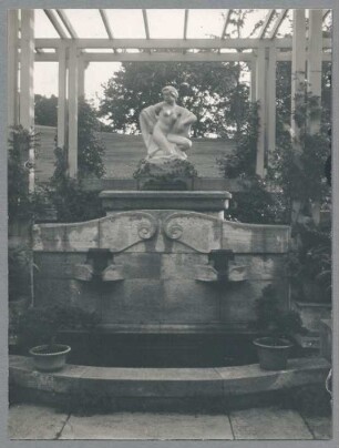 Brunnenfigur, 1912/13, Marmor