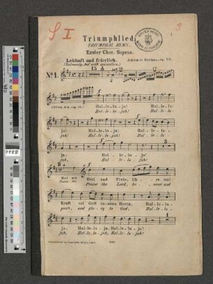 Triumphlied op. 55