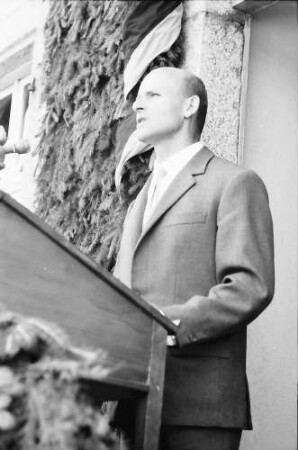 Bernau: Preisträger Emil Wachter, Ansprache
