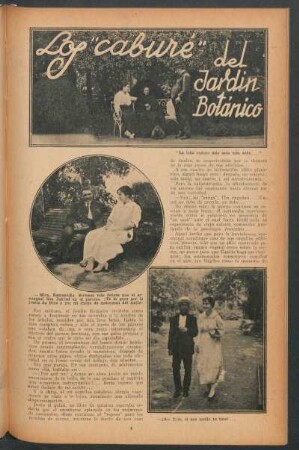 Los "caburé" del Jardín Botánico