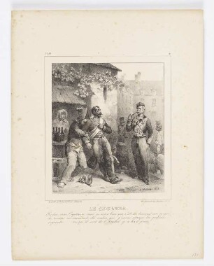 Le Cholera, Blatt 3 der Folge "Album pour 1833"