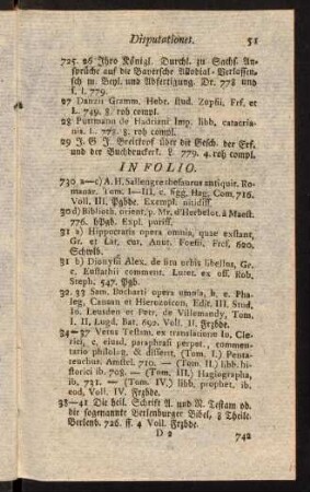 51-90, In Folio. In Qvarto. In Octavo Et Forma Minori.