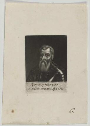 Bildnis des Georg Dörrer