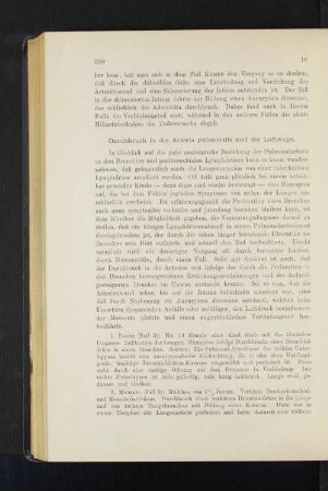 Durchbruch in die Arteria pulmonalis und die Luftwege.
