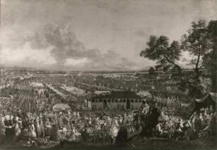 Die Wahl des Königs Stanislaus II. August Poniatowski : Die Wahl des Königs Stanislaus II. August Poniatowski. Öl auf Leinwand; 175 x 220 cm (1778; B. Bellotto). Warschau: Nationalmuseum