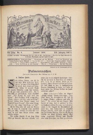 Nr. 4. Januar 1908