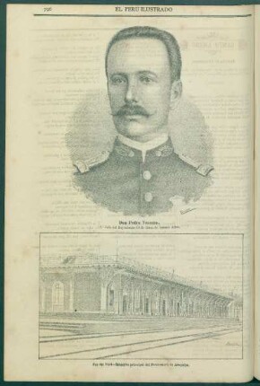 [Retrato de] Don Pedro Toscano. : 2° Jefe del Regimiento 10 de línea de Buenos Aires.