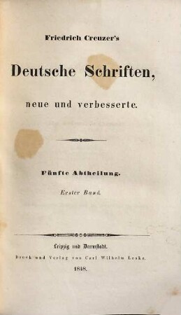 Aus dem Leben eines alten Professors : mit literarischen Beilagen und dem Porträt des Verfassers