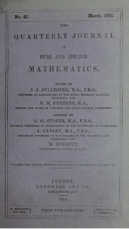 No. 45. March, 1872.