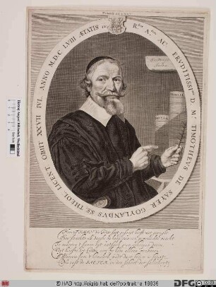 Bildnis Timotheus de Sayer