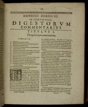 In Librum XXXIX.