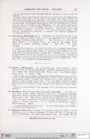 [Ruvere-Salazar] (nr. 956 - 958)