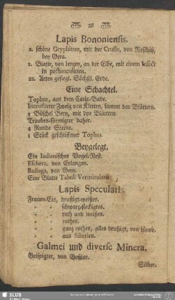 Eine Schachtel