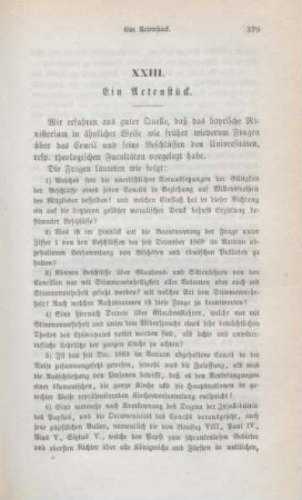 379-380 Ein Actenstück