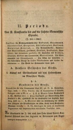 Geschichte der christlichen Kirche, 1,2