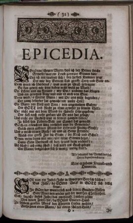 Epicedia