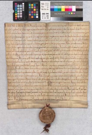 König Heinrich VII. bestätigt dem Katharinenkloster in Dortmund seine Privilegien.